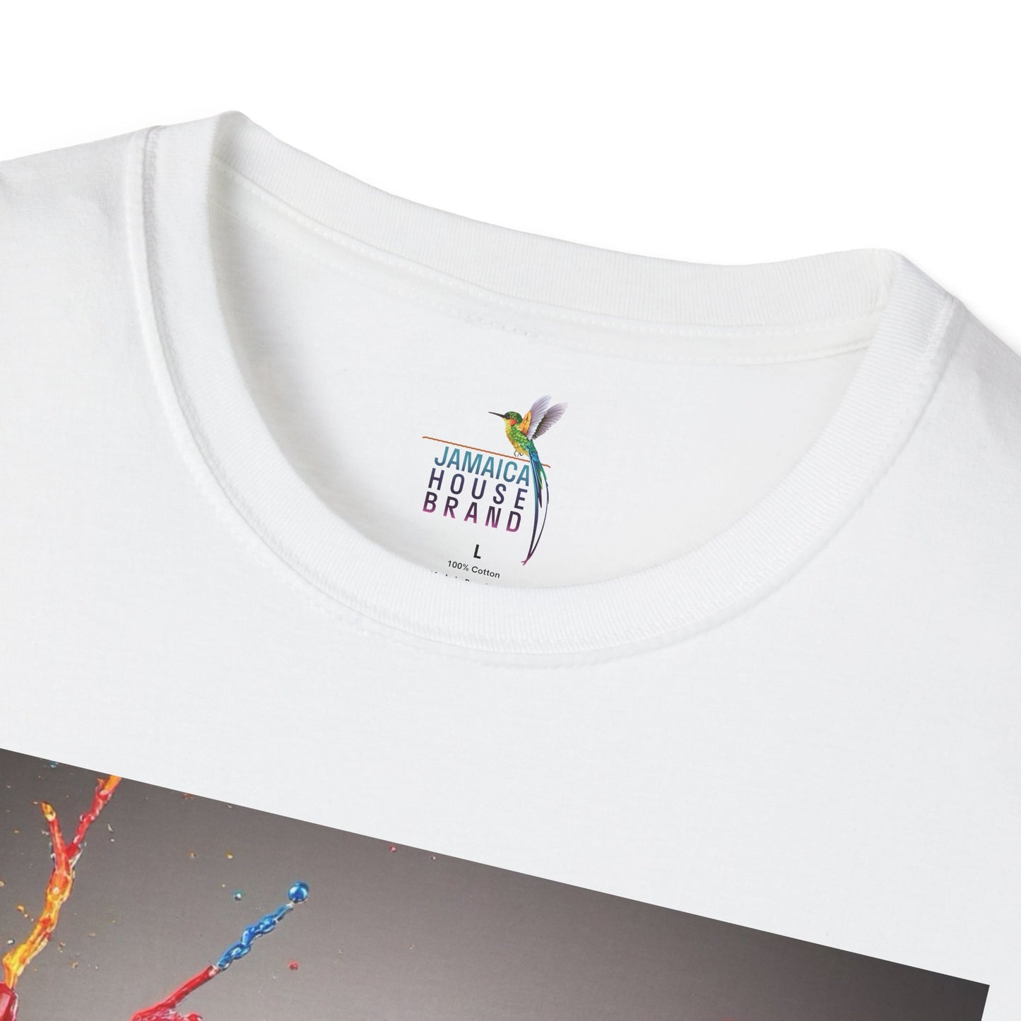 Art Lover Unisex Softstyle T-Shirt, Colorful Graphic Tee, Gift for Art Enthusiasts, Streetwear, Creative Expression