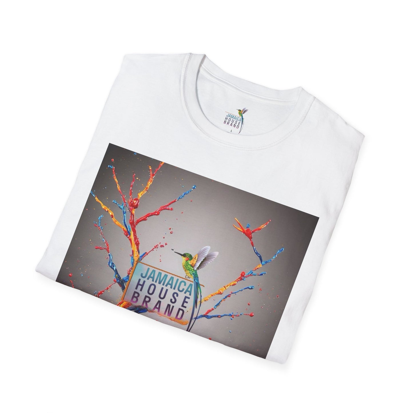 Art Lover Unisex Softstyle T-Shirt, Colorful Graphic Tee, Gift for Art Enthusiasts, Streetwear, Creative Expression