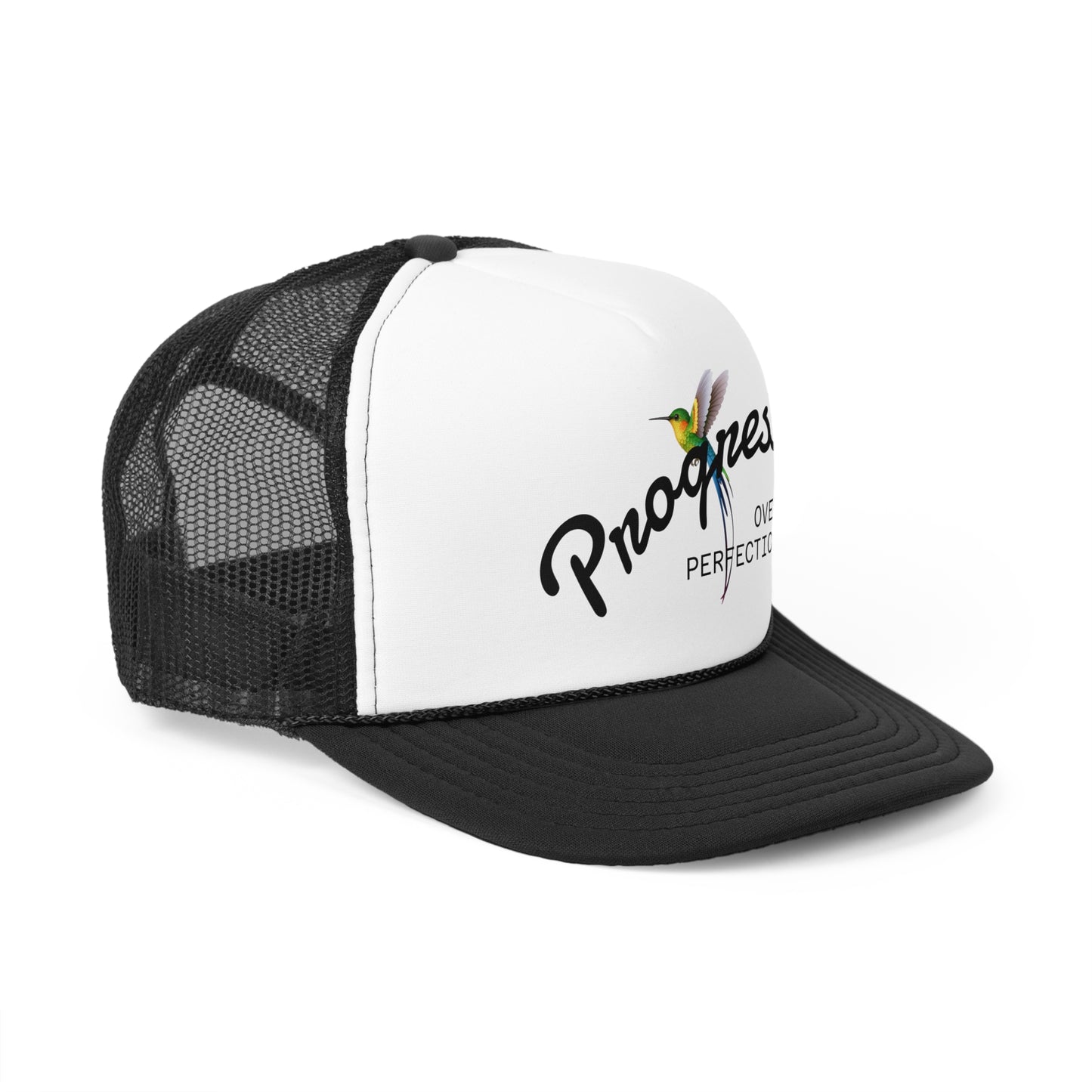 Vibrant Trucker Cap with 'Jamaica House Brand' Design, Summer Style, Outdoor Gear, Gift for Beach Lovers, Casual Fashion
