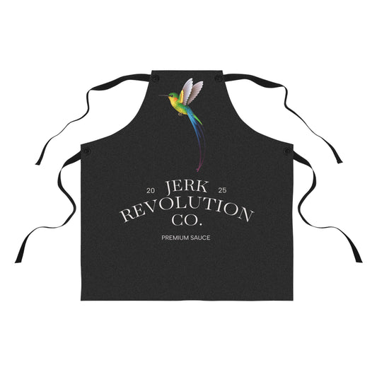 Apron with Humming Bird Design and Jerk Revolution