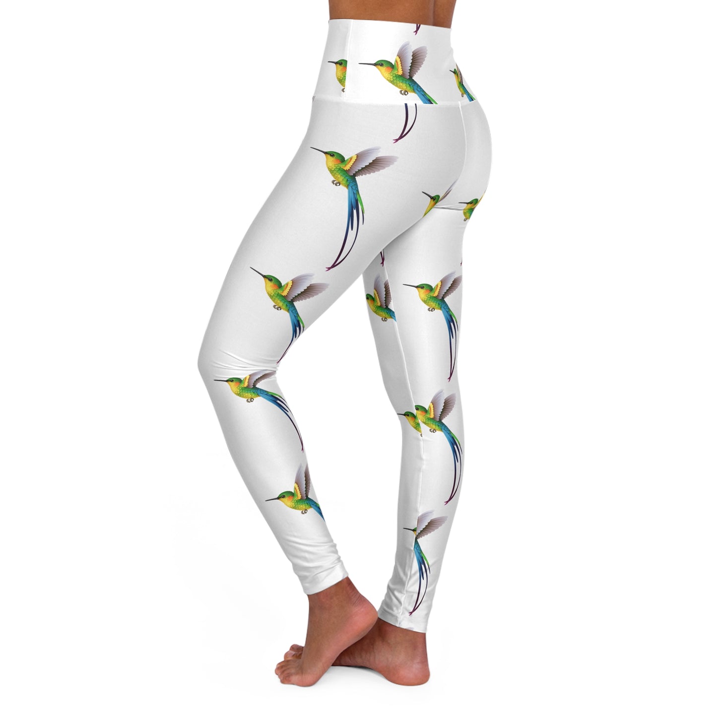 Vibrant Floral High Waisted Yoga Leggings, Comfortable Activewear, Fitness Apparel, Gift for Yoga Lovers, Workout Leggings