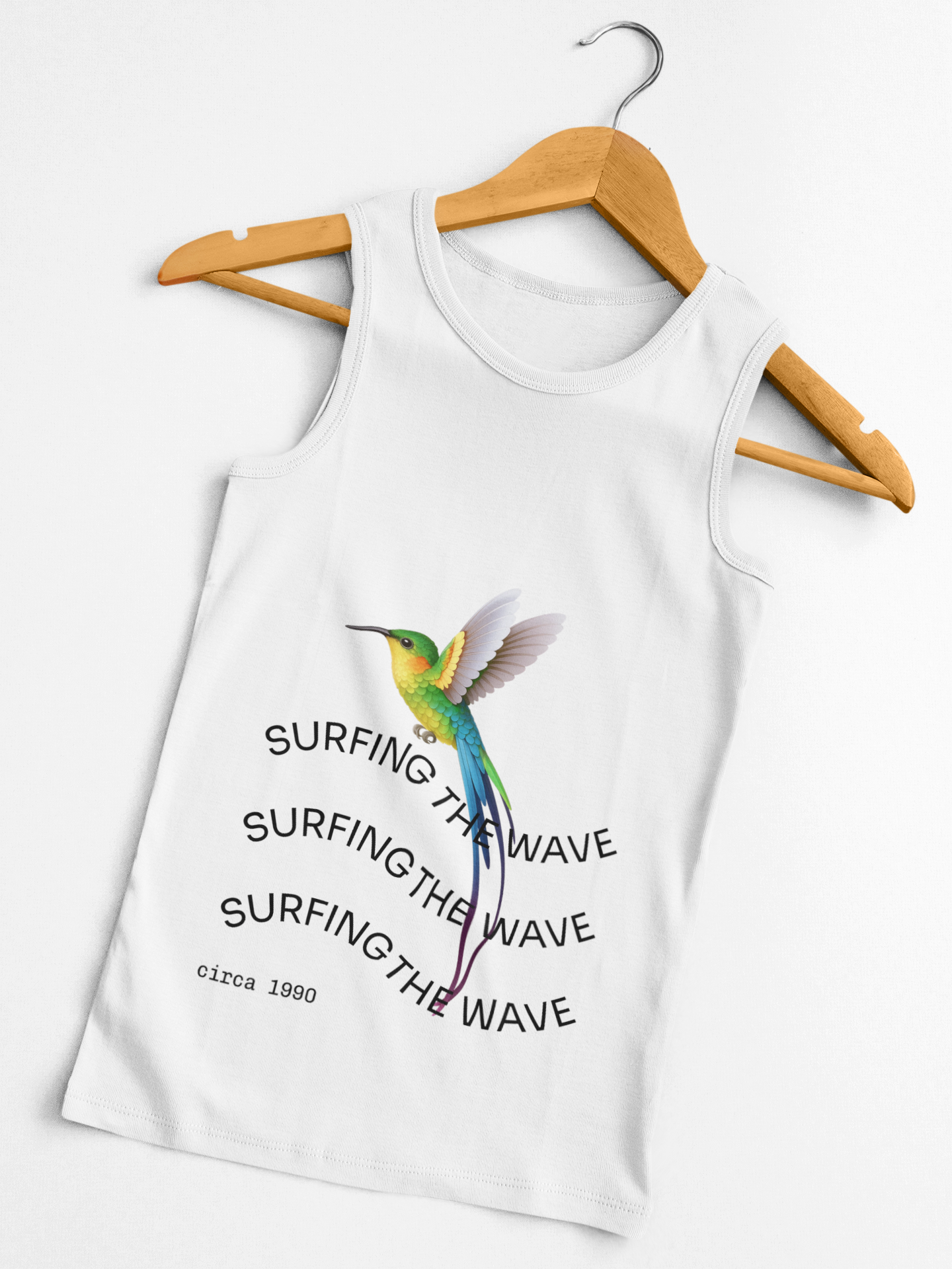 Surfing Vibes Unisex Jersey Tank Top, Summer Essential, Beachwear, Gift for Surfers, Lightweight Casual Wear