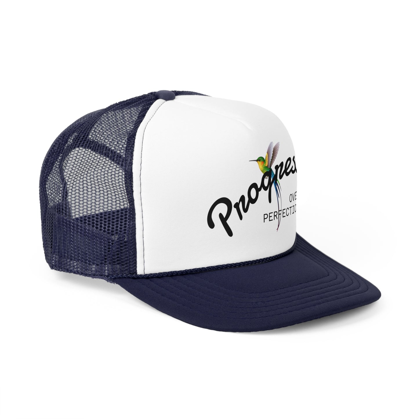 Vibrant Trucker Cap with 'Jamaica House Brand' Design, Summer Style, Outdoor Gear, Gift for Beach Lovers, Casual Fashion