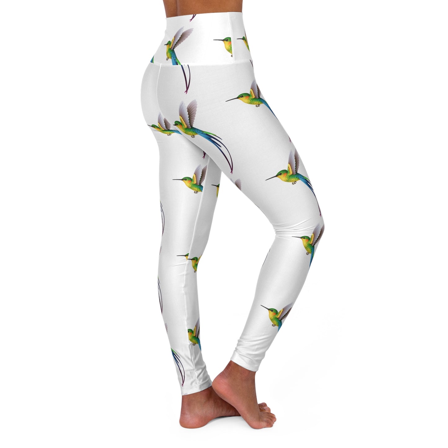 Vibrant Floral High Waisted Yoga Leggings, Comfortable Activewear, Fitness Apparel, Gift for Yoga Lovers, Workout Leggings