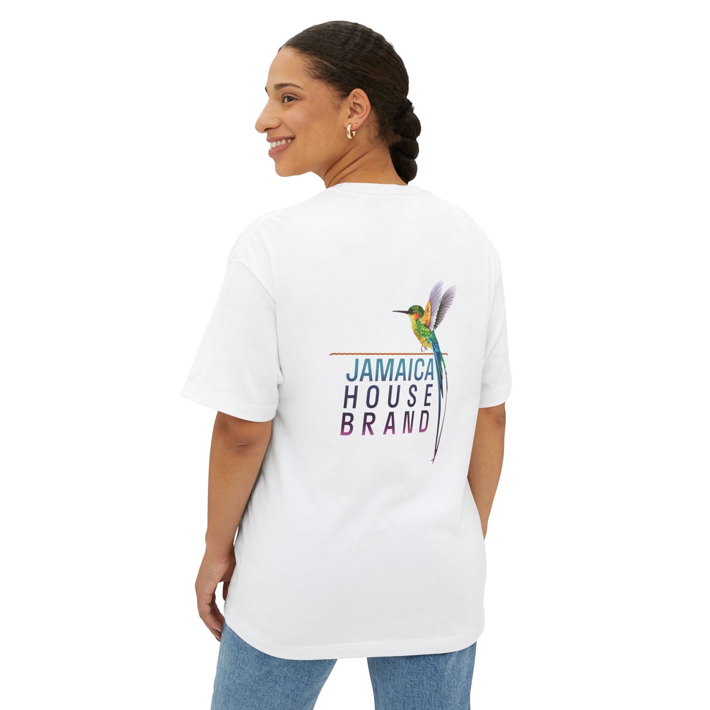 Artistic Unisex Oversized Boxy Tee - Creative Casual Wear, Street Style, Graphic Art T-Shirt, Gift for Art Lovers, Summer Fashion